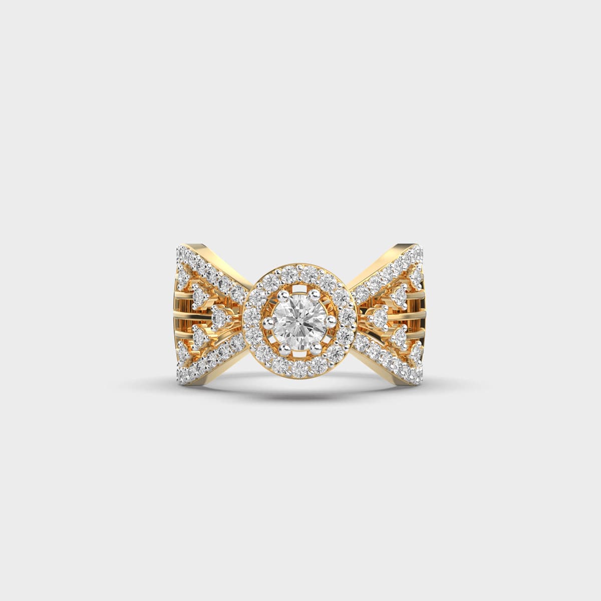 Her Grace Statement Diamond Solitaire Ring