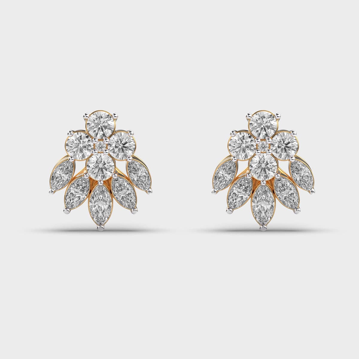 Lovely Lira Diamond Earrings