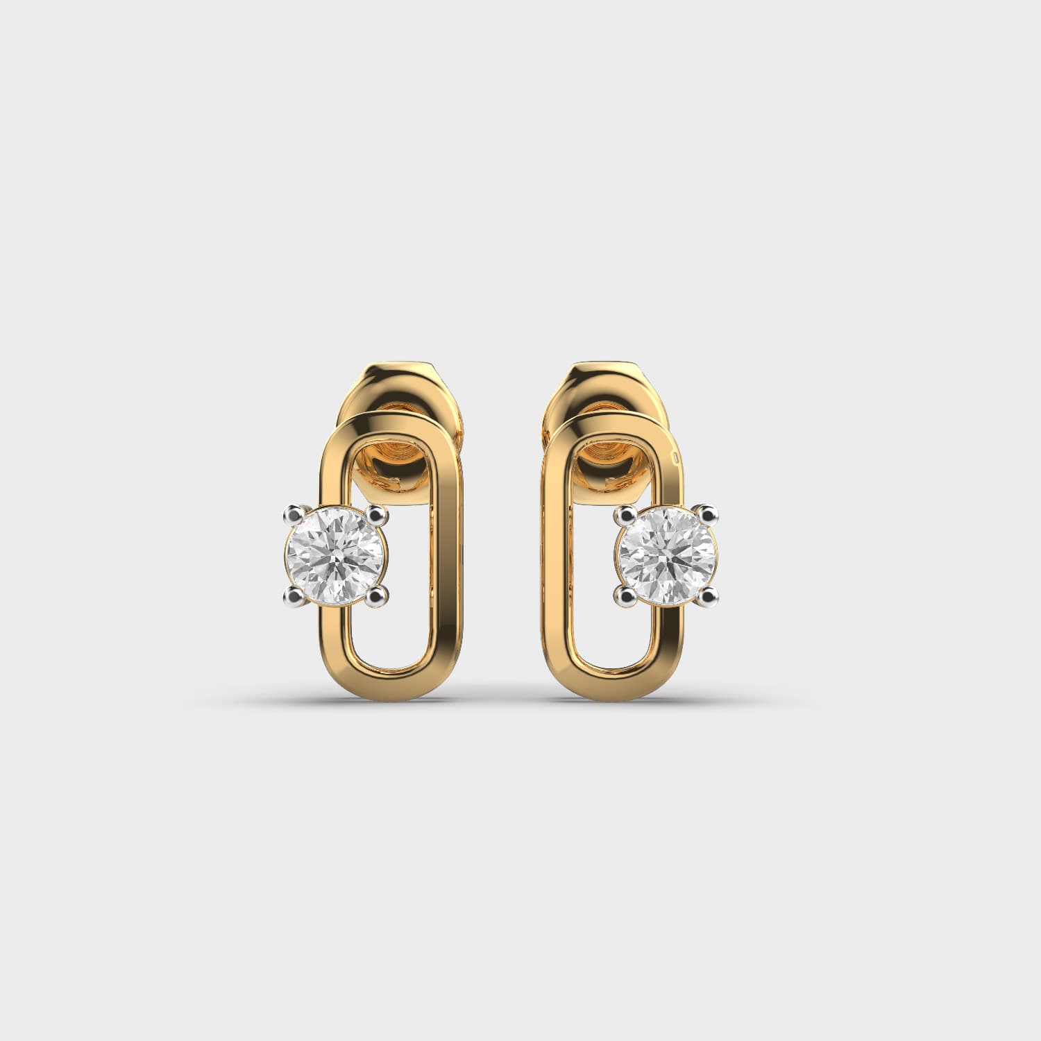 Everyday Glow Minimal Diamond Ear Studs