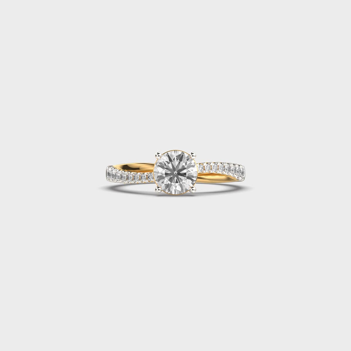 Lumi Round Diamond Ring