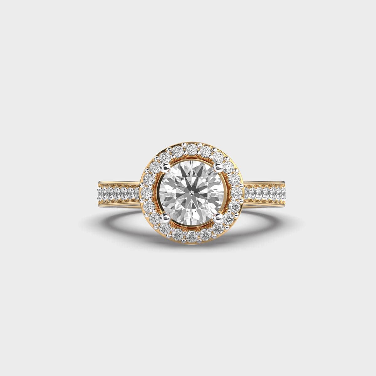 Love For The Moon Diamond Ring