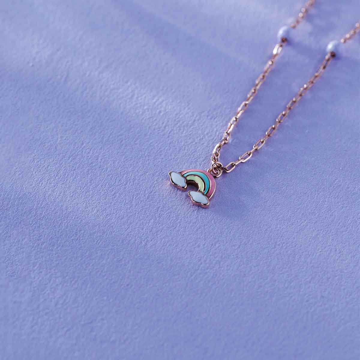 Rainbow Delight Pendant For Kids