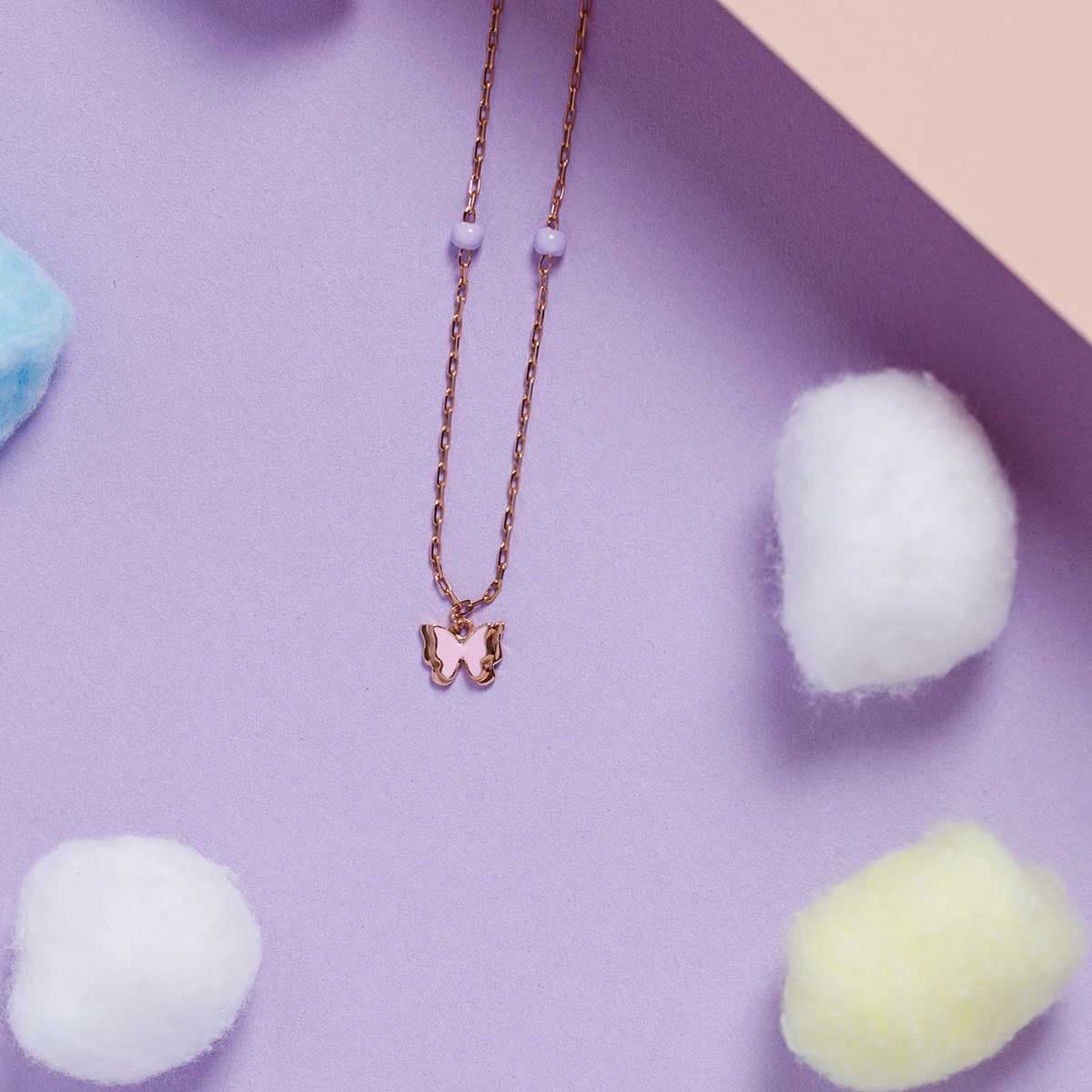 Tiny Wing Dreams Butterfly Pendant For Kids