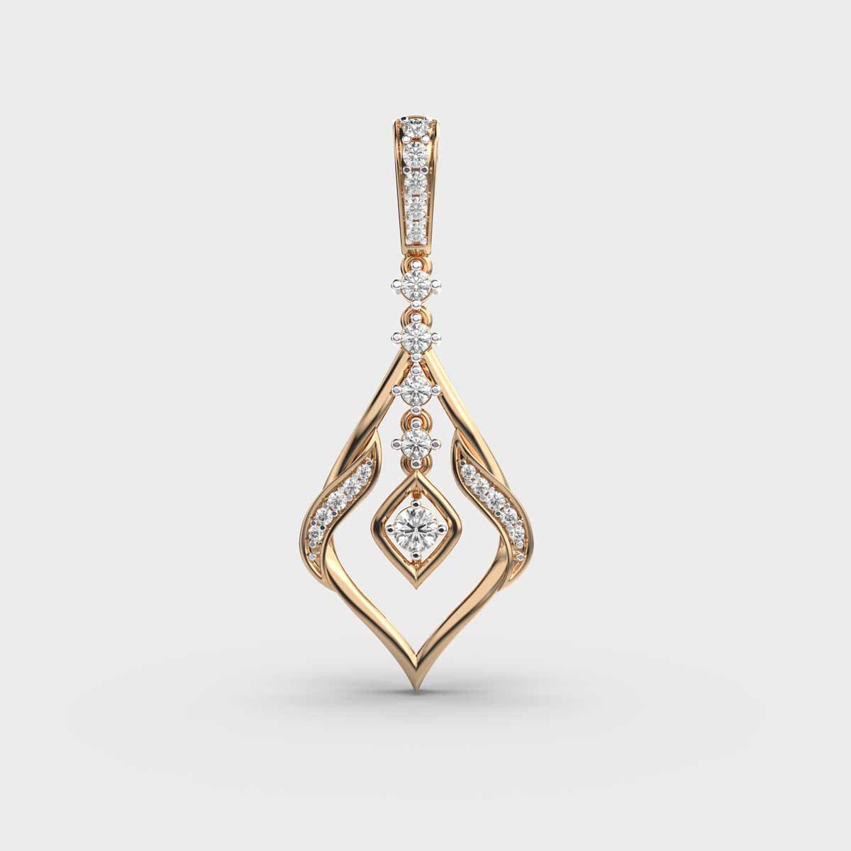 Starlit Royal Diamond Pendant without Chain
