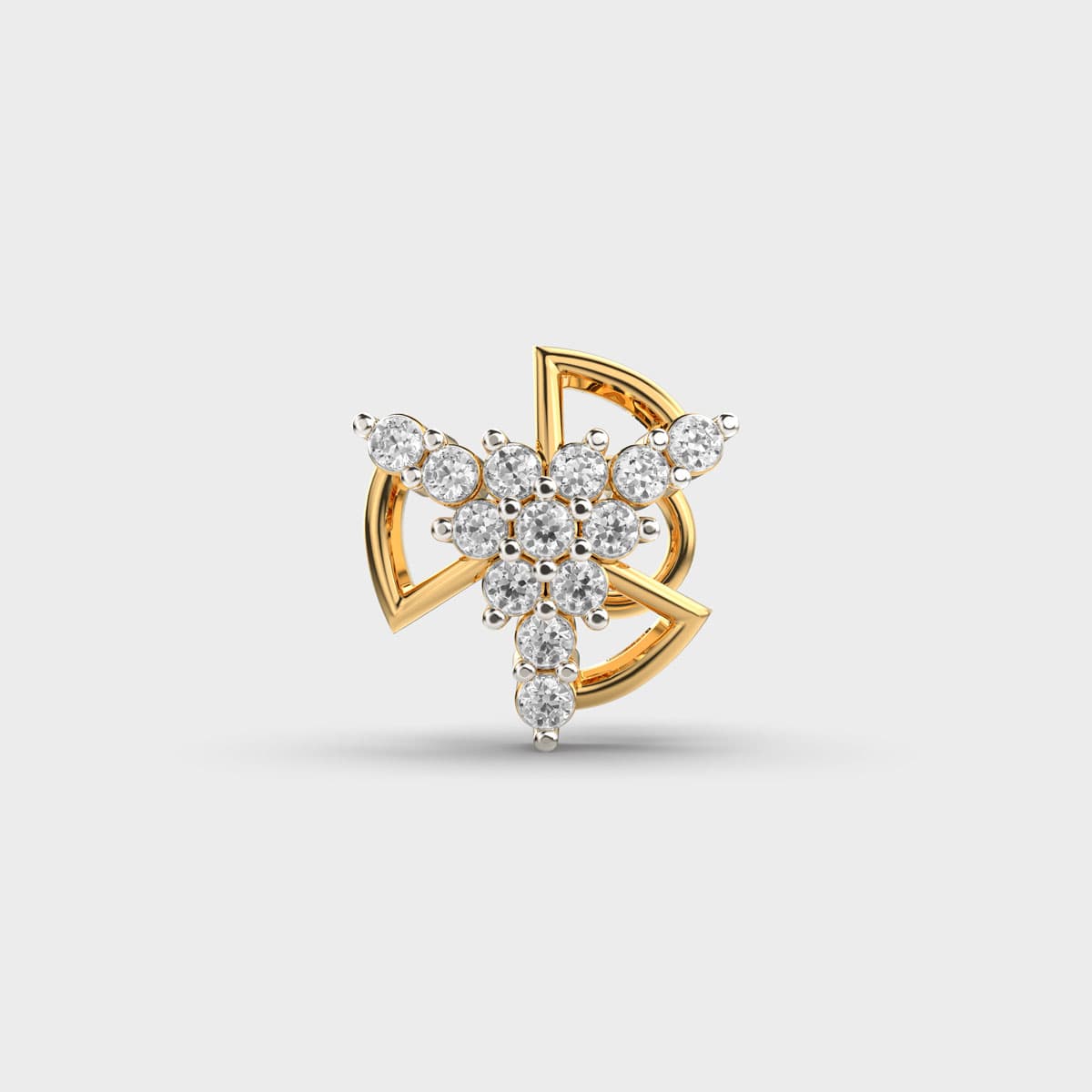 Divine Blessing Spark Diamond Nosepin