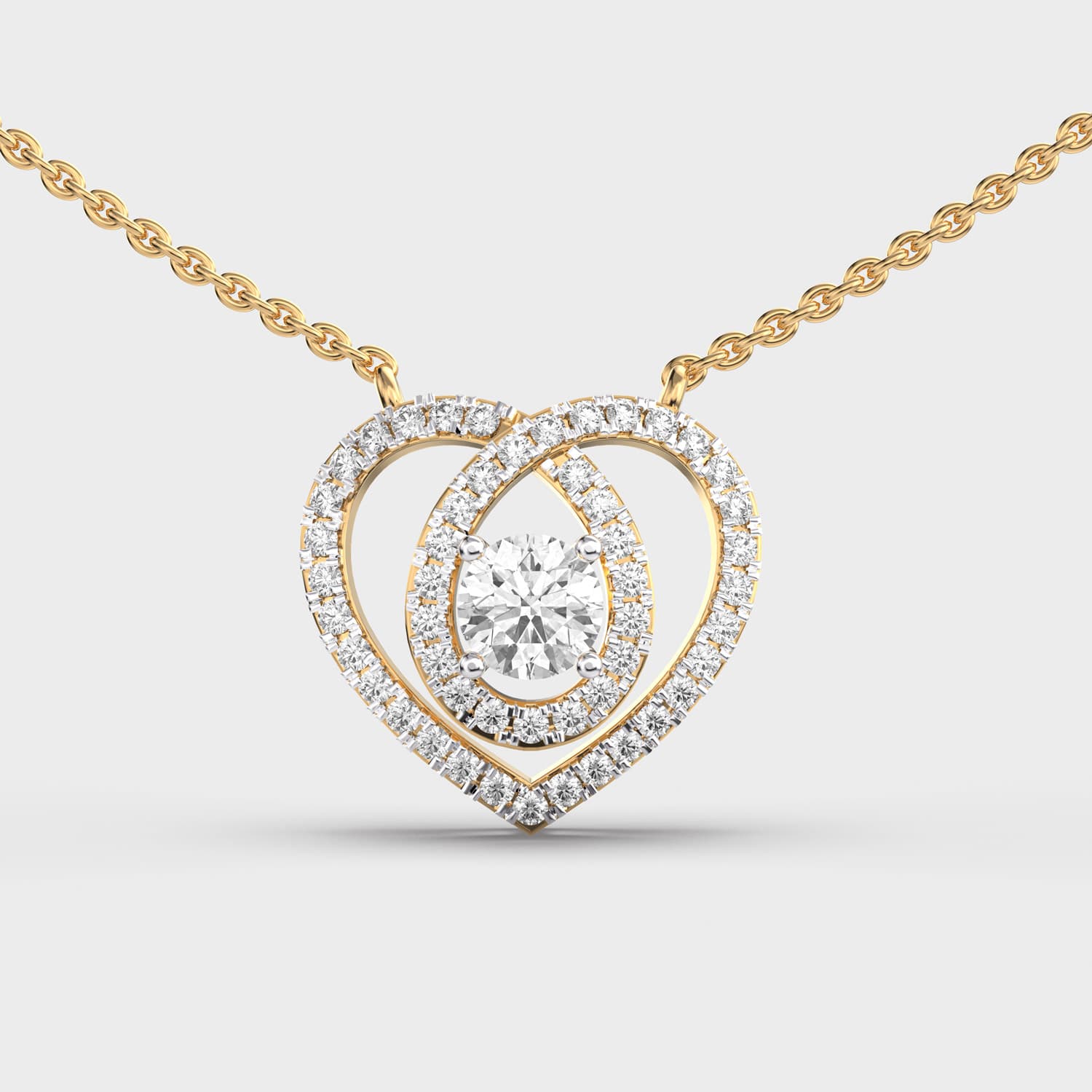 Infinite Loop Of Love Pendant (With Chain)