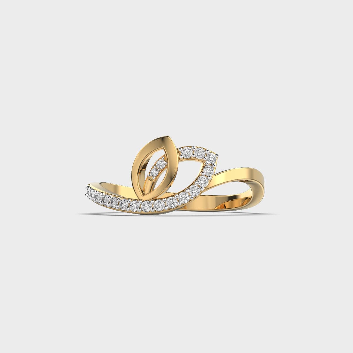 Butterfly Wings Diamond Ring