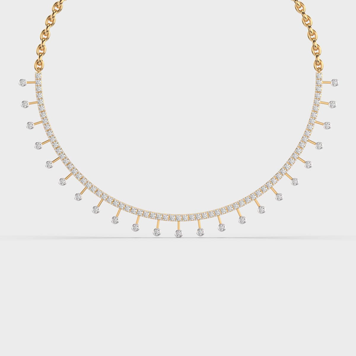 Her Glory Princess Diamond Necklace
