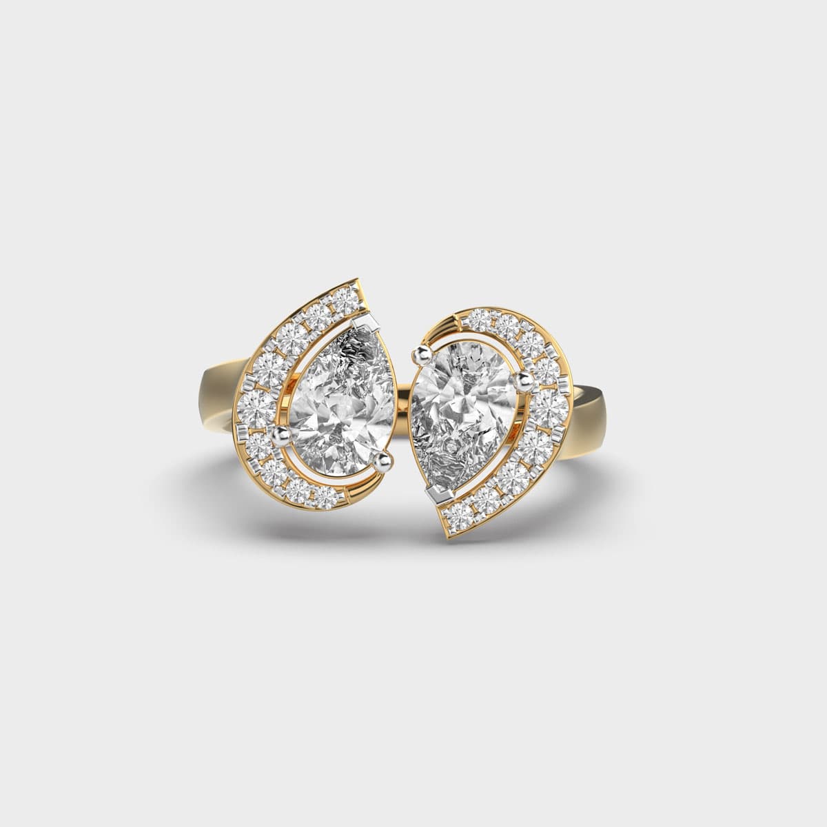 Forever Together Pear Shape Diamond Ring