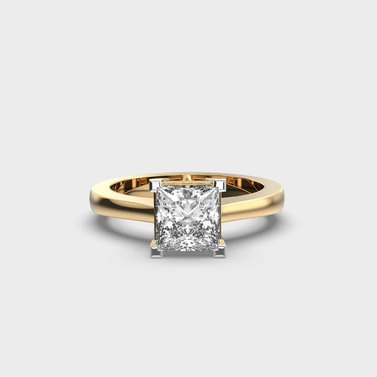 Classic Princess Cut Diamond Ring