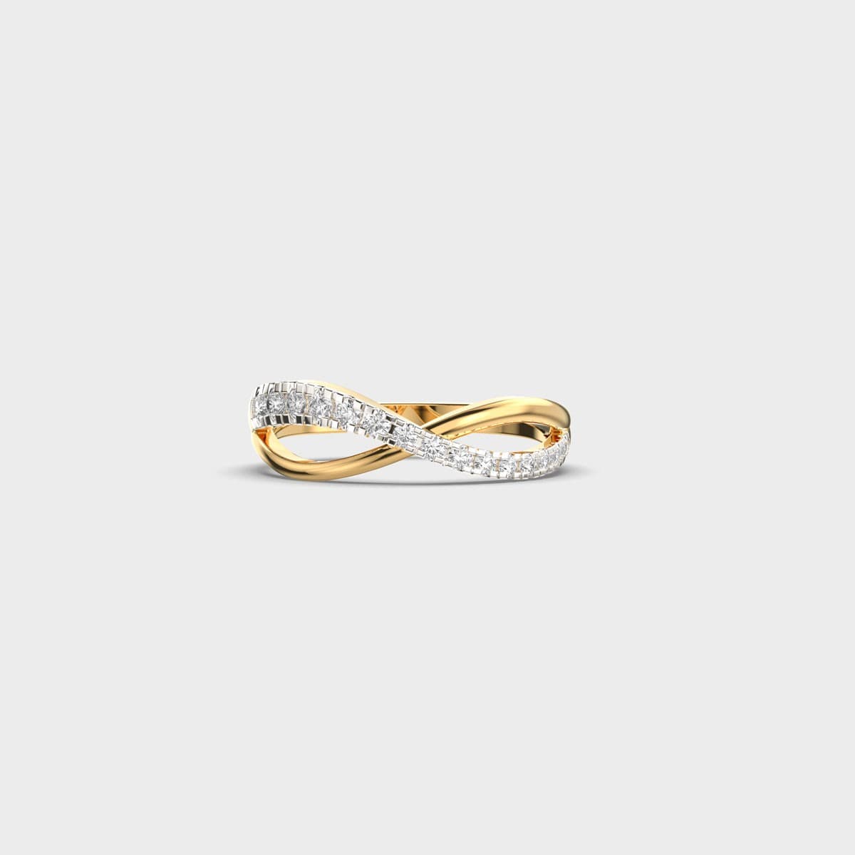Rising Waves Diamond Ring