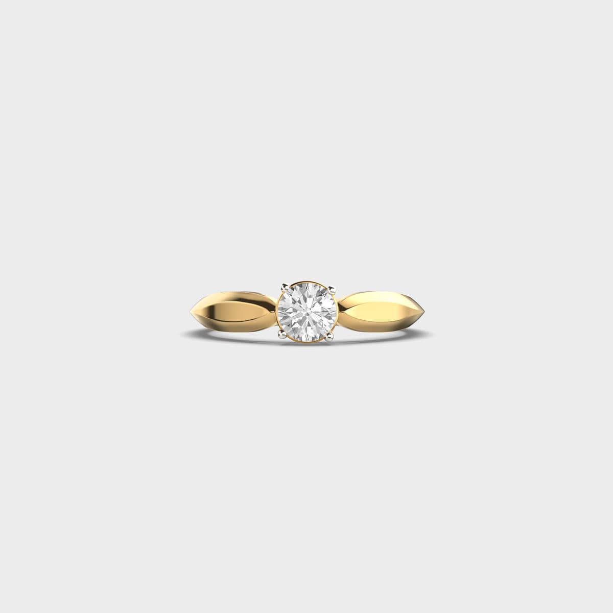 Be Different Round Cut Diamond Ring