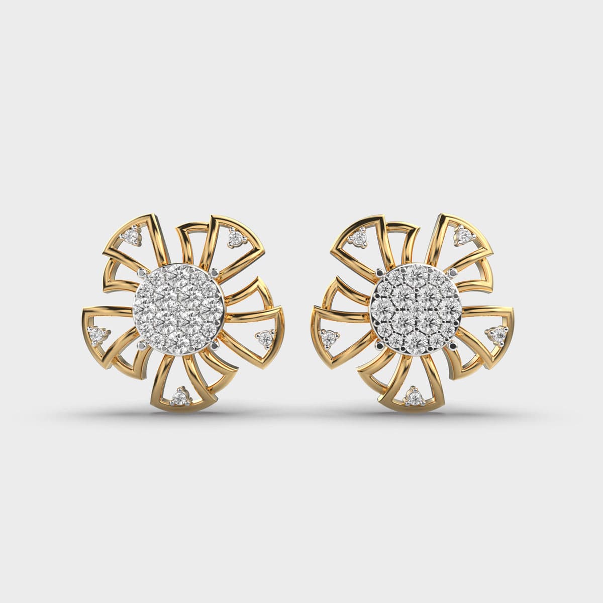 Starry Night Diamond Earstuds