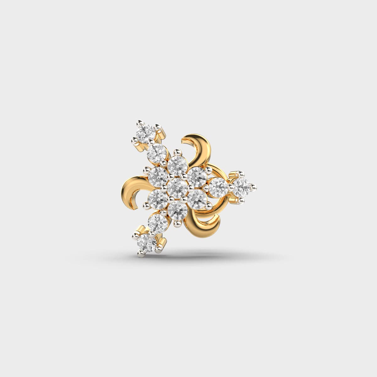 Royal Treasure Glow Diamond Nosepin